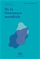 DE LA LITTERATURE MONDIALE 